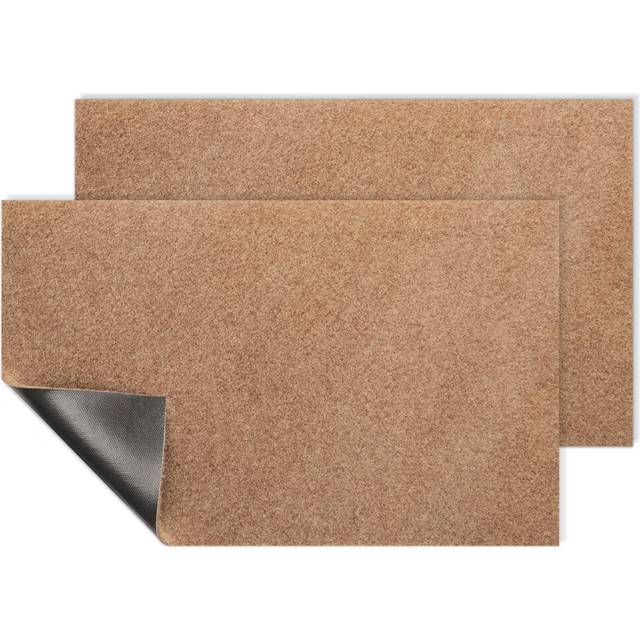 AAZZKANG Door Mats Outdoor 2 Pack Multi-Purpose Blank Doormat Large 36x24 Non Slip Shoe Mats Ultra Absorb Mud Easy to Clean Plant Mat for Outside Insi