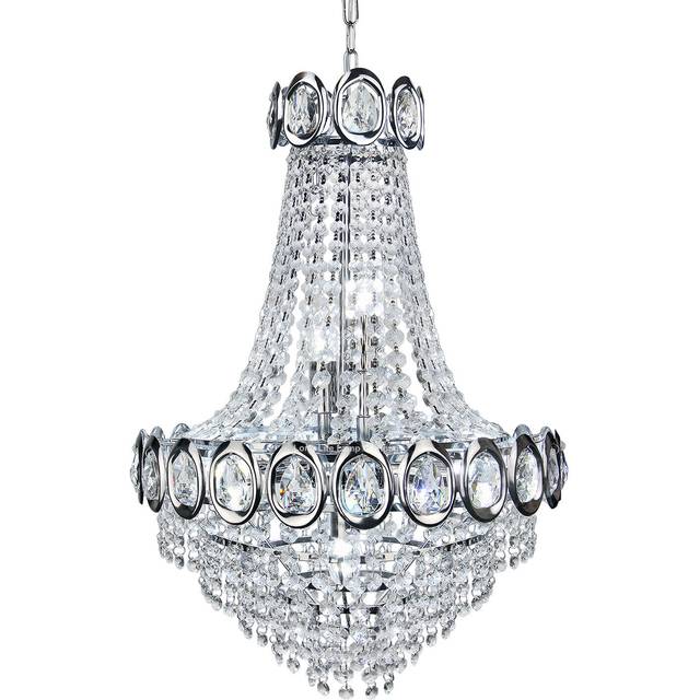 Vintage retro hanging chandelier ceiling light elegant crystal droplets h3034