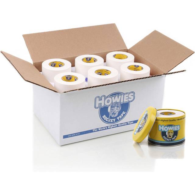 "Howies Hockey Tape - 1.5"""" White Cloth Hockey Tape (18 Pack)"