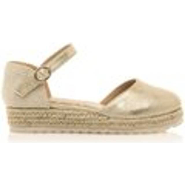MTNG for woman/girl. 48948 Golden Pad Sandals (33), Flat, 1 to 3 cm, Buckle, Casual, children's fashion