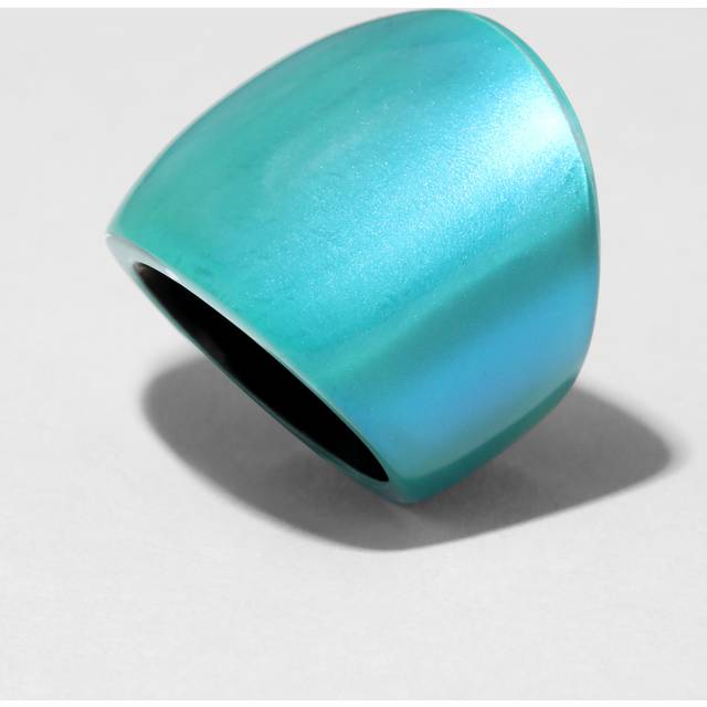 Alexis Bittar Lucite Block Ring- in Mediterranean Opal Size 7 | Statement Jewelry from Alexis Bittar (7)