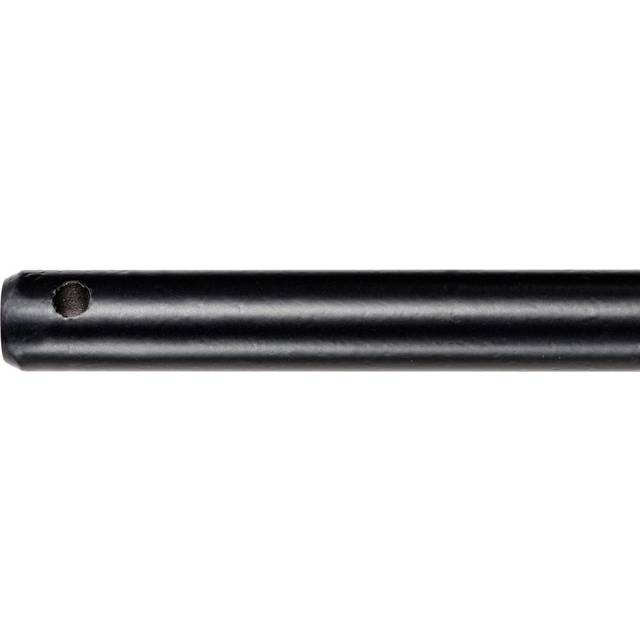 18inch Cane Bolt Gate Drop Rod Iron Door Bolt Gate Ground Latch for Door, Wooden Fence Gates, Metal 18in