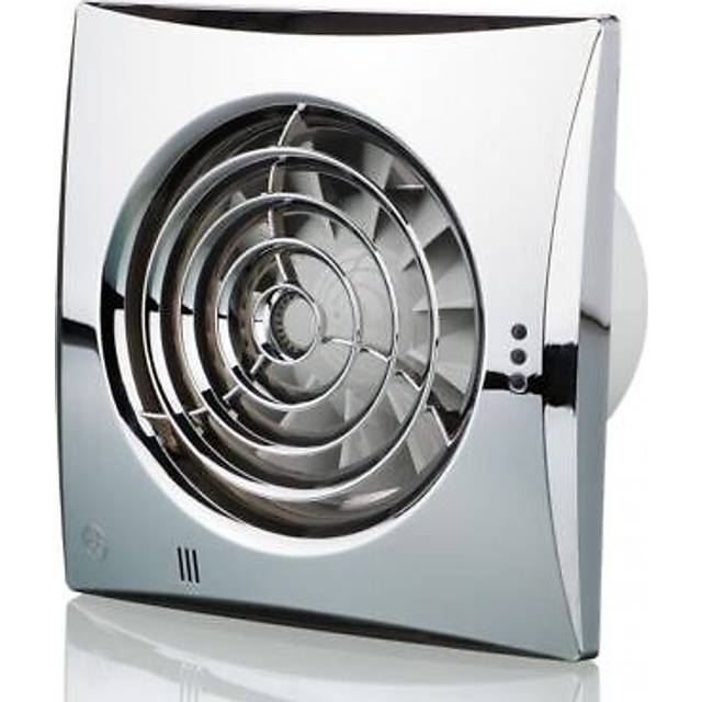 Blauberg 100mm Calm Extractor Chrome Fan Standard - CALMCHROME100