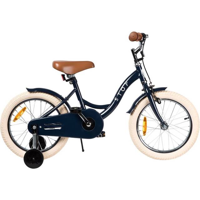 Stoy - 16" Vintage Cykel Marinblå - Marinblå