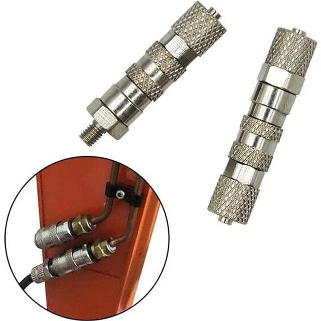 UNO1RC NM58819 Quick Coupling M3 3 mm Oil Pipe Connector 1 by 14 DIY RC Excavator Tamy Dumper Truck Hydraulic System Accessories