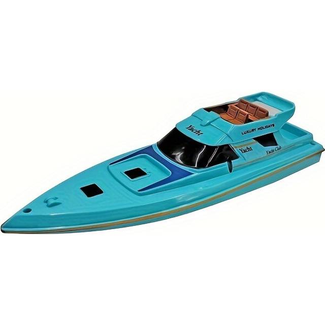 (Light Blue ) Children's Electric Boat Underwater Model Boat Play Water Speedboat Ship Toy