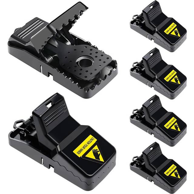 6 pieces indoor mouse traps, small mouse trap for house mice, snap trap, effective sanitary quick mouse catcher