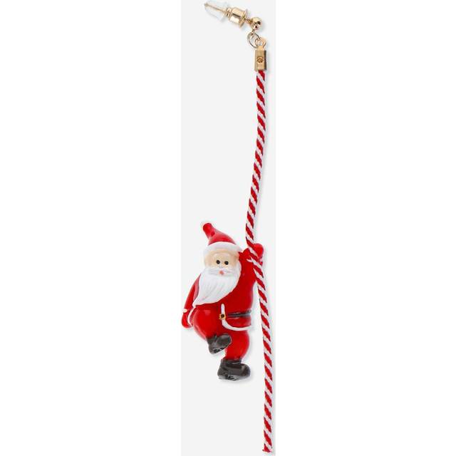 Santa on a rope earring