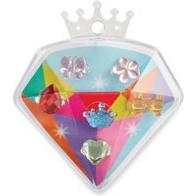 Unique Boutique 6 Sparkly Gem Rings