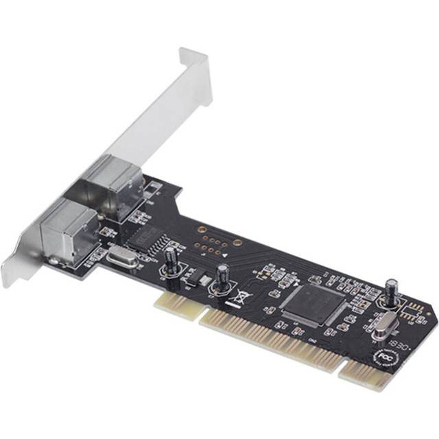 2 Ports Ps2 Ps/2 Pci Card Low Profile Bracket for Pc Without USB