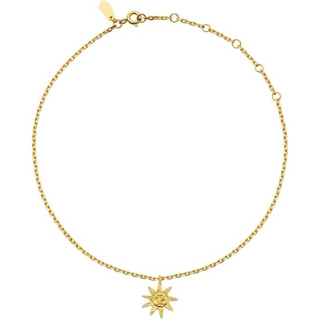 Maanesten Solana Anklet Dam Kedjearmband Med Hänge Stl. One Size - Från Magasin - Gold (One Size)