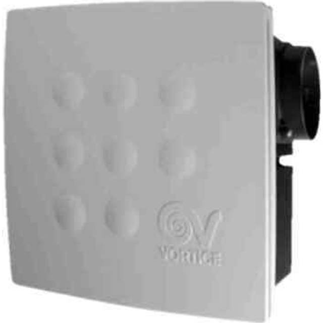 Vortice 12017 Quadro Micro 100 I Centrifugal 2 Speed Bathroom Fan