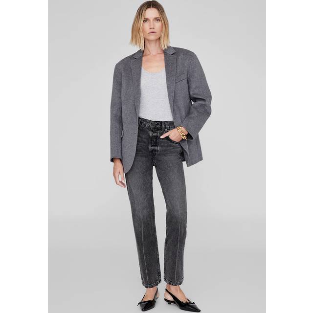 ANINE BING Gray Kate Jeans - Grey - WAIST US 23