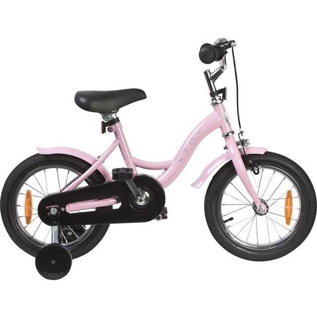 Stoy 14" Classic Cykel Ljusrosa 4 - 5 years      Unisex