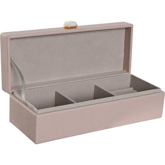 Ljusrosa Smyckeskrin Home ESPRIT - Stilig Organisatör för Dina Accessoarer