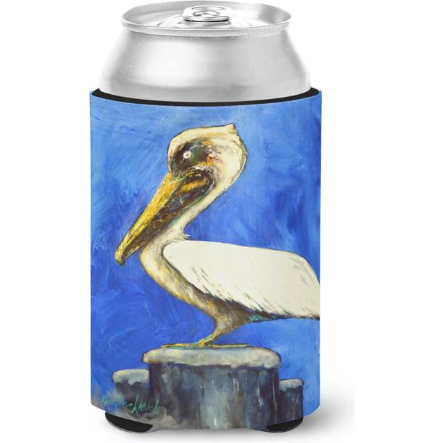 """""Caroline's Treasures MW1352CC Pelican Texas Pete Can or Bottle Hugger cold-beverage-koozies  Multicolor"""""