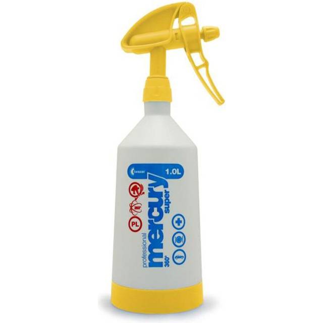 (Yellow) Kwazar Mercury Pro+ 360 Trigger Sprayer 1L