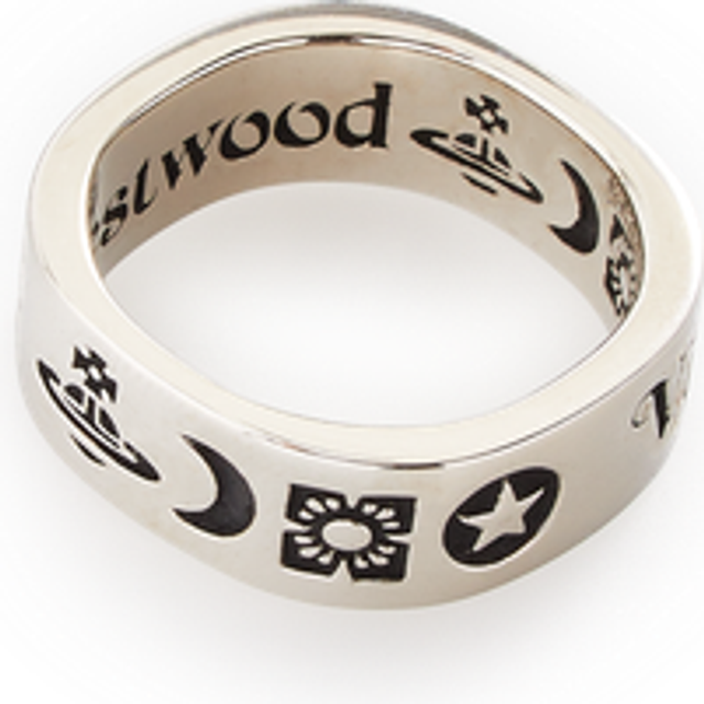 Bague en laiton - Argent - L