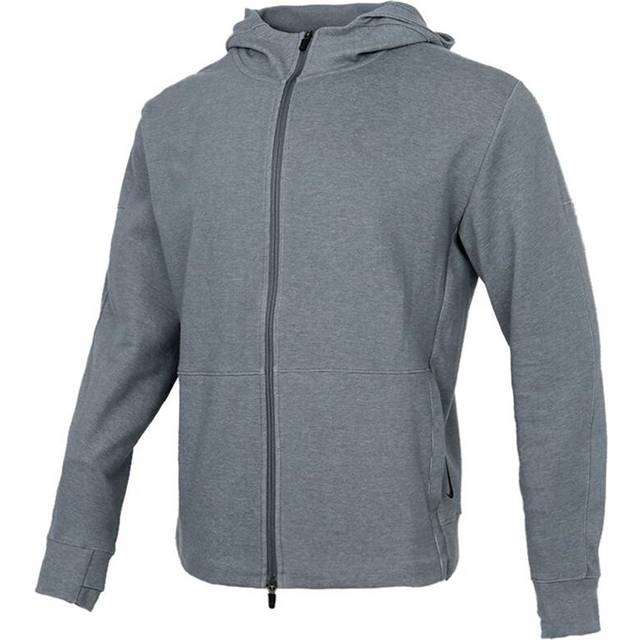 Nike Yoga Full-length zipper Cardigan hooded Sports Jacket Gray CU6261-068 - Grey - XL