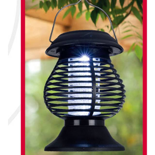 2in1 UV & LED Solar Electric Mosquito/Insect Killer Lamp| Camping Indoor/Outdoor