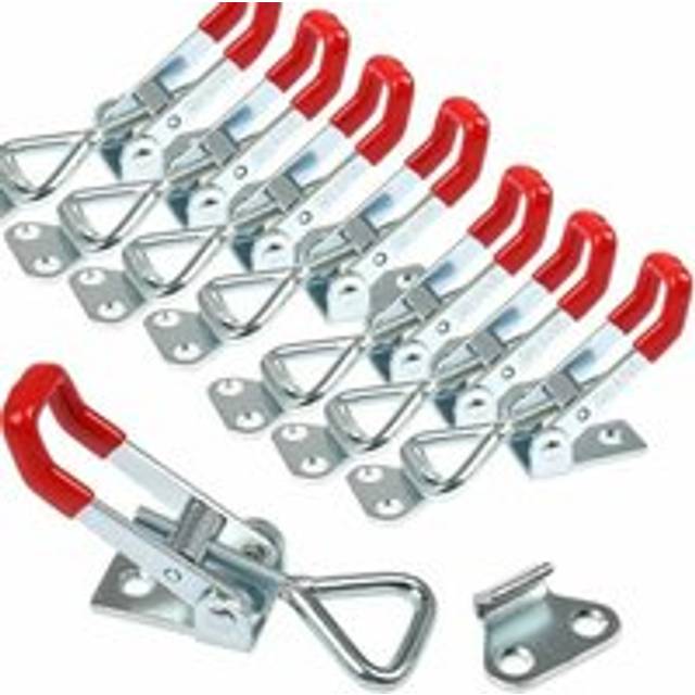 8Pcs Adjustable Toggle Latch Clamp GH-4001 165KG / 363.7lbs Retention Capacity for Quick Attachment and Tightening