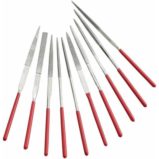 Clarke Clarke CHT886 10 Piece Diamond Needle File Set