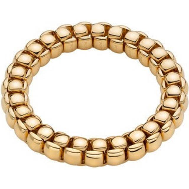 Fope Luna 18ct Yellow Gold Flexible Bracelet - XL