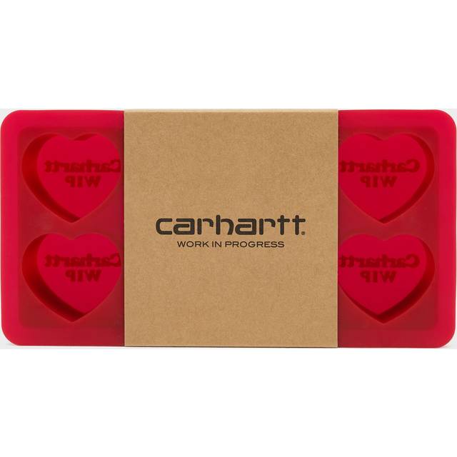Carhartt WIP - Heart Scarlet - Ice Cube Tray - red - Onesize - 100% Silicone,Synthetics