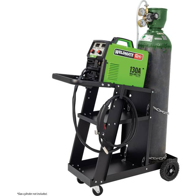 SIP 05737CART WELDMATE® AUTOPLUS 130A MIG,ARC,TIG Synergic Welder with Cart Package