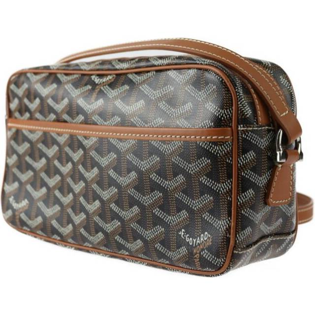 Goyard Vintage Goyard Messenger Bag Stl. - Goyard Vintage Från Magasin - Black (L 13cm x W 22.5cm x D 7cm)