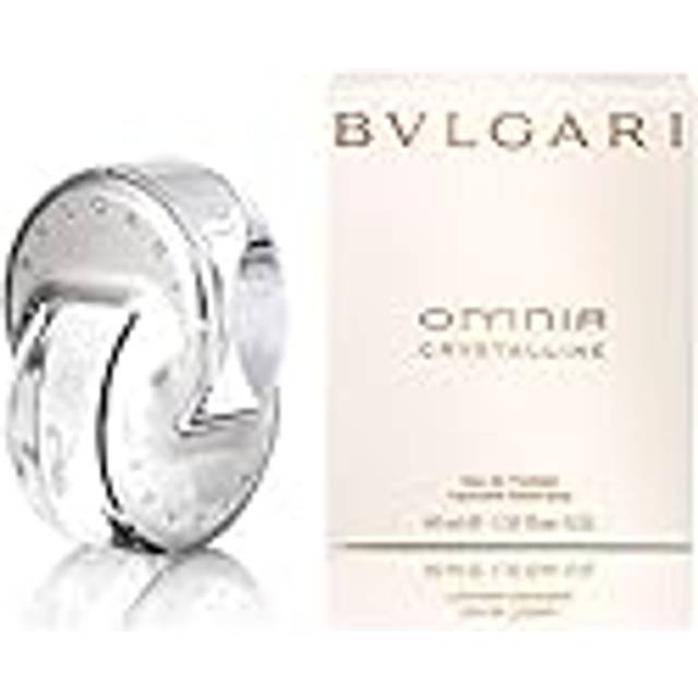 Bvlgari Women's Omnia Crystalline Eau De Toilette Spray Silver 1.33 oz