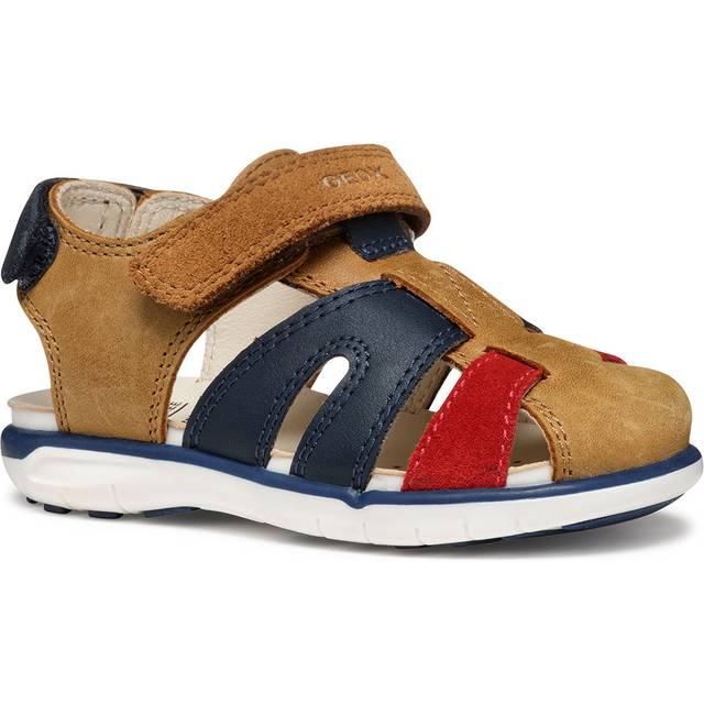 GEOX Sandal Delhi Toddler Boy Whisky/red, Size: 20 (20)
