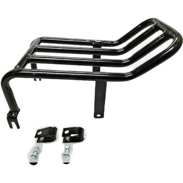 Fits royal enfield c5 rear luggage rack steel black ecs