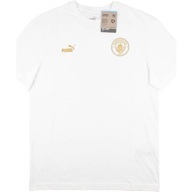 '22-'23 Man City Chinese New Year Back Graphic Tee (White) Men's L Polyester Manchester City Made By: Puma