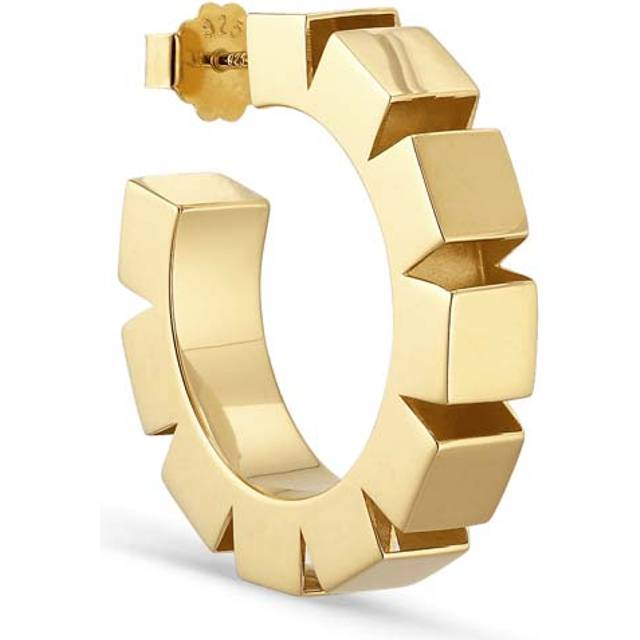JANE KOENIG Chunky Magic Hoop |Guld |One Size