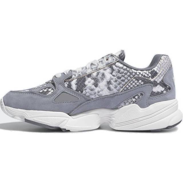 (WMNS) adidas Falcon 'Grey Snakeskin' EH0192 - Gray/White - 7