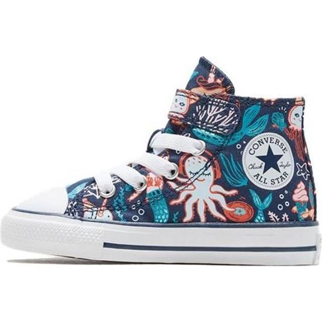 Converse Chuck Taylor All Star Underwater Party Toddler/Youth 767203C - Blue - 4K