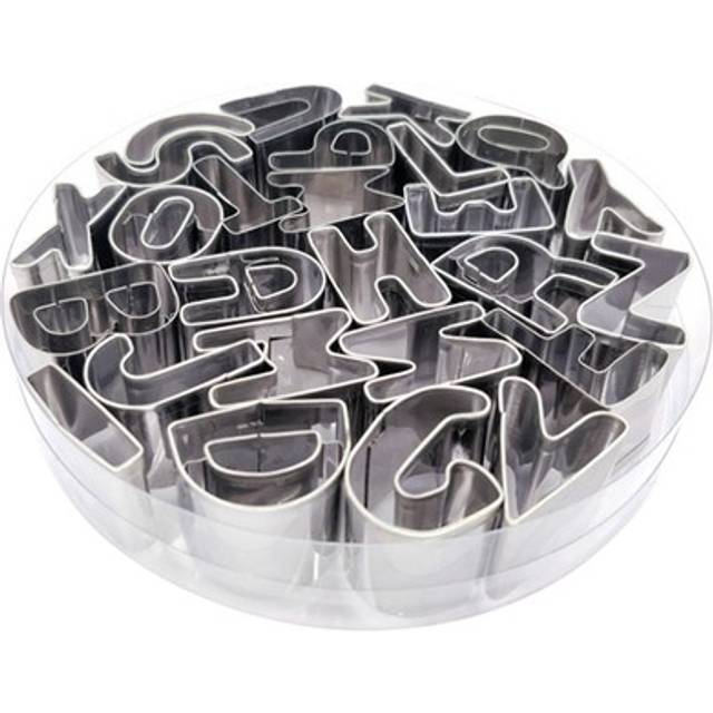 Stainless Steel Alphabet Letter Cookie Cutters Mold Biscuit Number