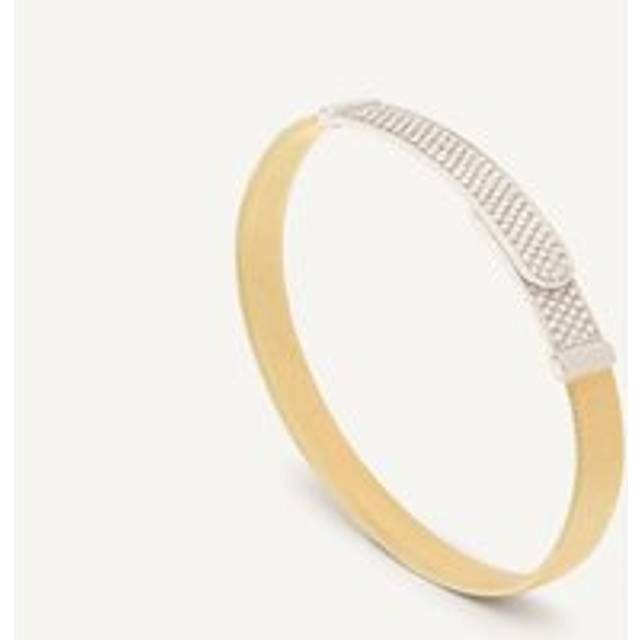 Marco Bicego Masai 18ct Yellow Gold Coil 0.85ct Diamond Bangle