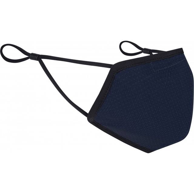 Madison Element Reusable Face Mask - Printed Cross Repeat Ink Navy (On