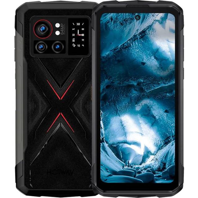 HOTWAV Cyber X Rugged G99 6.78'' FHD+ 90Hz Display 8GB+256GB Android 13 64MP 10200mAh Battery 33W - Cyber X Black