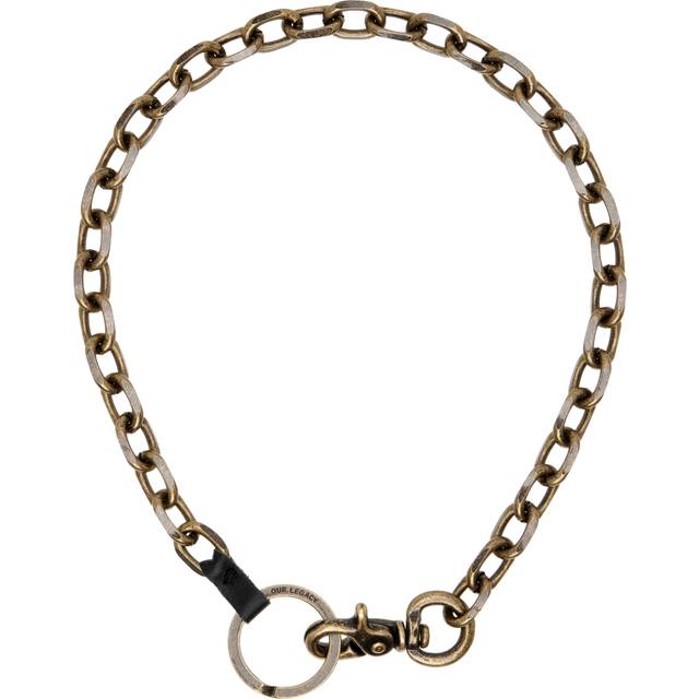 OUR LEGACY Gold Ladon Necklace - ANTIQUE BRASS - UNI