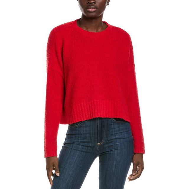 EILEEN FISHER Terry Loop Cashmere-Blend Sweater