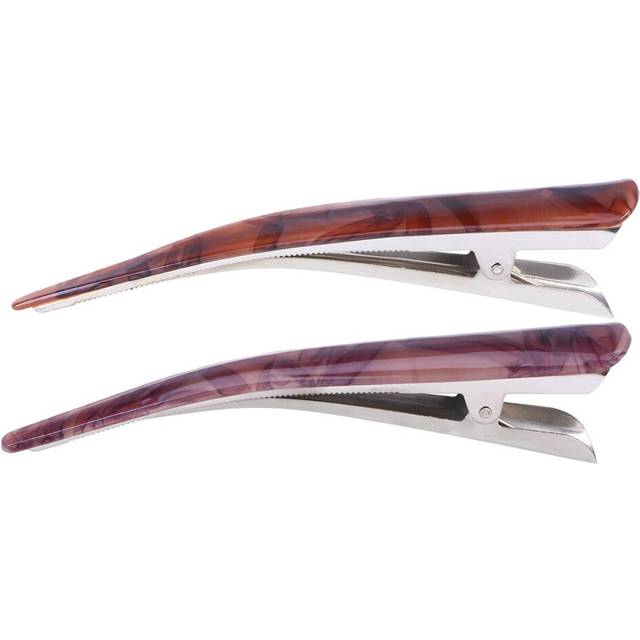 Large Teeth Bows Hair Clips duck billed hair clips Classic Hair Grip Crocodile Bill Clips Hairpins Chic Styling Claw 2Pcs