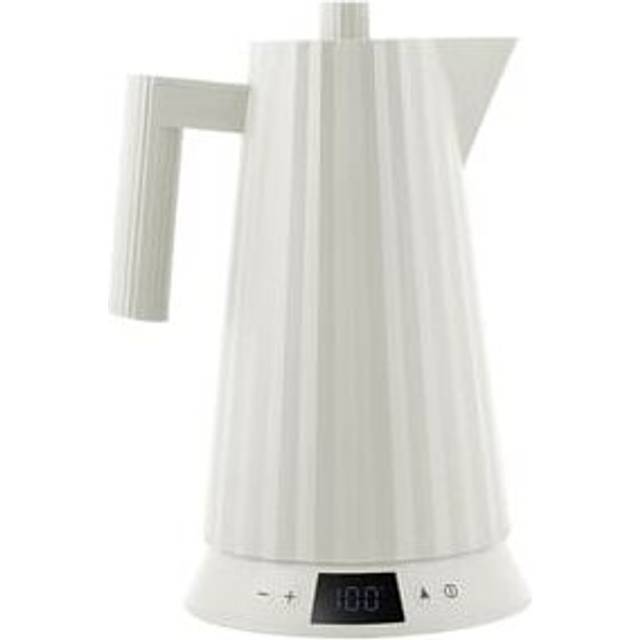 Alessi - Bouilloire électrique Plissé - Blanc - Résine thermoplastique - Designer Michele de Lucchi