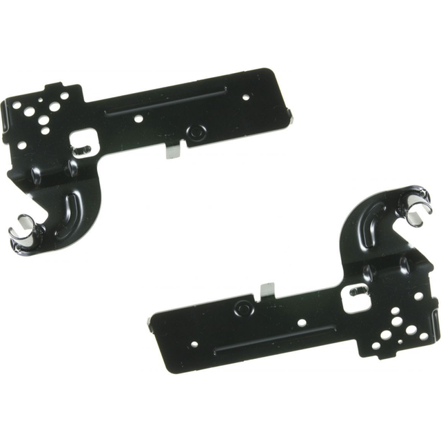 Genuine samsung upper left and right hinges fridge door rfg23uers rfg23uebp