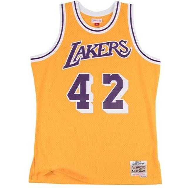 Mitchell & Ness NBA Swingman Jersey 'Los Angeles Lakers - James Worthy 1984-85' SMJYAC18090-LALLTGD84JWO - Default Colorway