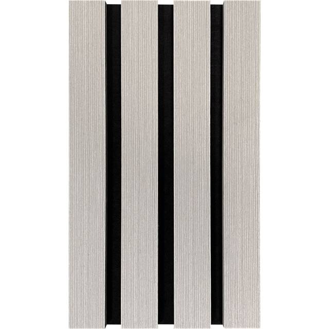 Fuse Acoustic Wooden Wall Panel Sample in Grey Oak