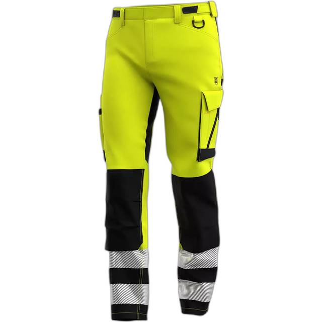 High-visibility work Trousers Safety Jogger Works - Jaune
