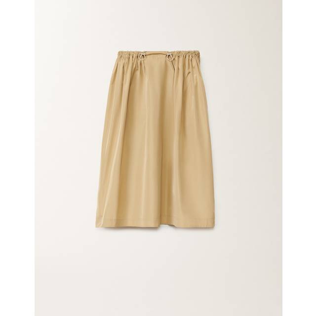 Fabiana Filippi-Taffeta Skirt Gonne Oro-Donna - Gold - XS